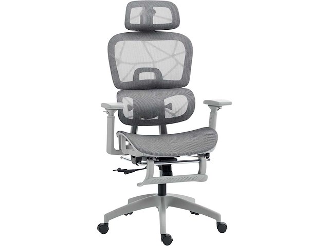 Ergonomische bureaustoel en voetsteun - afbeelding 2 van  9