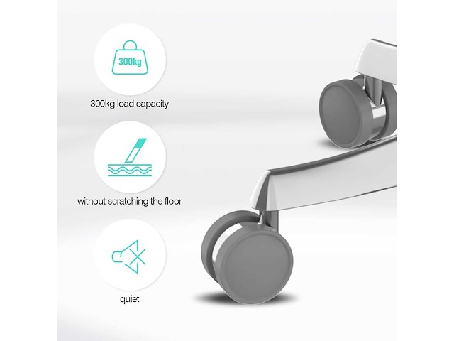 Ergonomische bureaustoel, in hoogte verstelbare bureaustoel - afbeelding 10 van  10