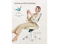 Ergonomische bureaustoel, meshstof - afbeelding 5 van  6
