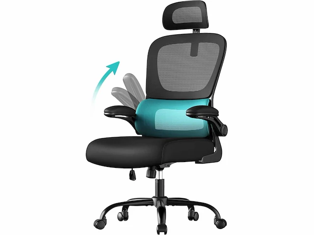Ergonomische bureaustoel, meshstof - afbeelding 1 van  6