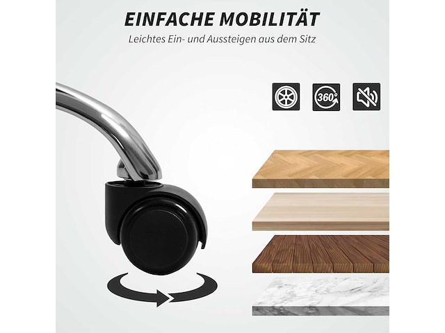 Ergonomische bureaustoel met dubbele bekleding - afbeelding 6 van  7