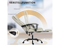 Ergonomische bureaustoel met verstelbare rugleuning - afbeelding 8 van  9