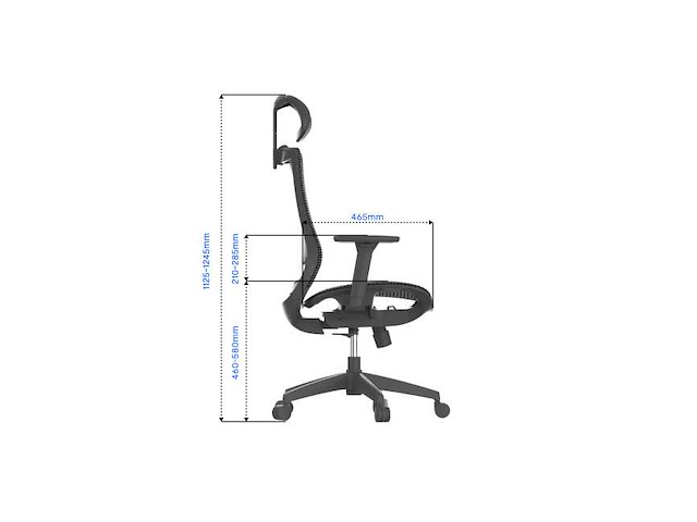 Ergonomische bureaustoel - afbeelding 6 van  7