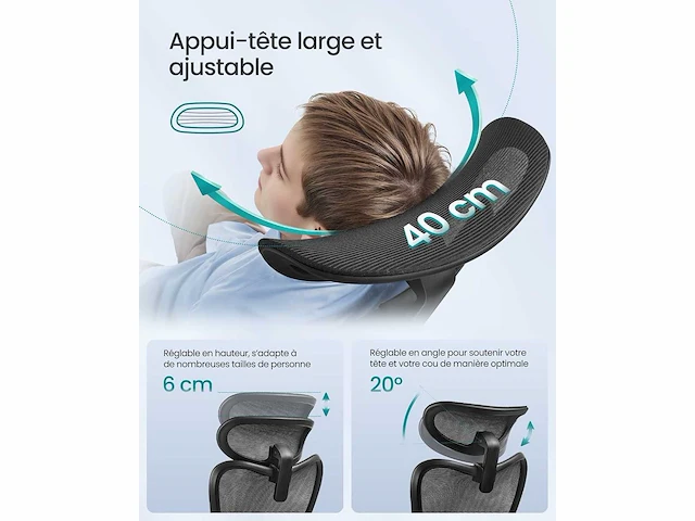 Ergonomische bureaustoel - afbeelding 6 van  6