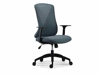 Ergonomische draaibare bureaustoel - zwart