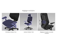 Ergonomische en functionele bureaustoel bs12 pro - afbeelding 4 van  8