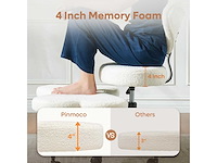 Ergonomische stoel voor adhd, zitting met gekruiste benen, 360° draaibaar - afbeelding 3 van  6