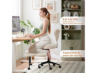 Ergonomische stoel voor adhd, zitting met gekruiste benen, 360° draaibaar - afbeelding 4 van  6