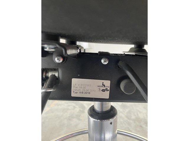 Ergonomische werkstoel werksitz ws2211 - afbeelding 3 van  6