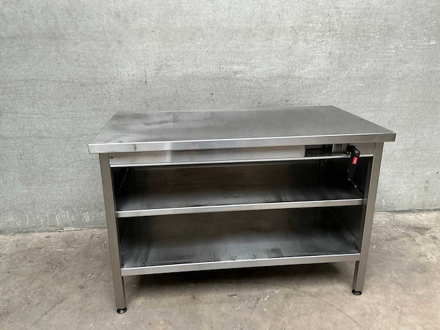 Ergoswiss - in hoogte verstelbare rvs werktafel - afbeelding 2 van  2