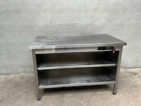 Ergoswiss - in hoogte verstelbare rvs werktafel - afbeelding 2 van  2