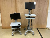 Ergotron mobiel werkstation voor computers (2x) - afbeelding 1 van  15