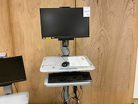 Ergotron mobiel werkstation voor computers (2x) - afbeelding 9 van  15