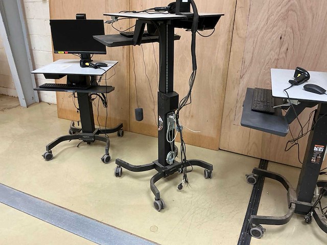 Ergotron mobiel werkstation voor computers (3x) - afbeelding 6 van  20