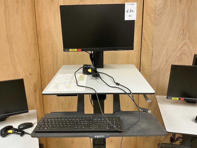 Ergotron mobiel werkstation voor computers (3x) - afbeelding 16 van  20