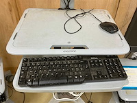 Ergotron mobiel werkstation voor computers (3x) - afbeelding 2 van  13