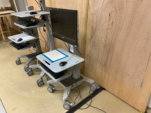 Ergotron mobiel werkstation voor computers (3x) - afbeelding 7 van  13