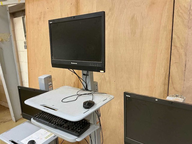 Ergotron mobiel werkstation voor computers (3x) - afbeelding 8 van  13