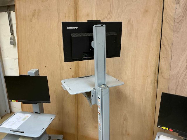 Ergotron mobiel werkstation voor computers (3x) - afbeelding 4 van  14