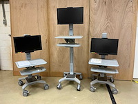 Ergotron mobiel werkstation voor computers (3x) - afbeelding 1 van  14