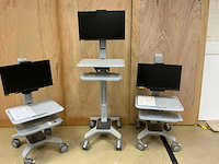 Ergotron mobiel werkstation voor computers (3x) - afbeelding 8 van  14