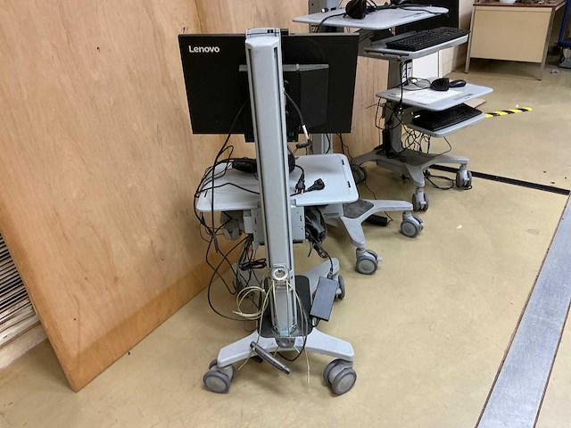 Ergotron mobiel werkstation voor computers (3x) - afbeelding 4 van  15