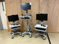 Ergotron mobiel werkstation voor computers (3x) - afbeelding 1 van  15