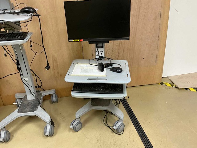 Ergotron mobiel werkstation voor computers (3x) - afbeelding 8 van  15