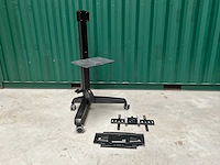 Ergotron mobiele display standaard + 2 muurbeugels