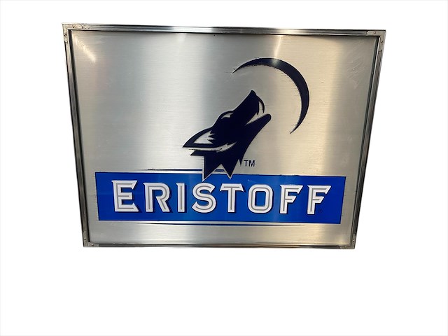 Eristoff - reclamebord - 66 x 50 cm. - afbeelding 1 van  2