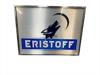 Eristoff - reclamebord - 66 x 50 cm.