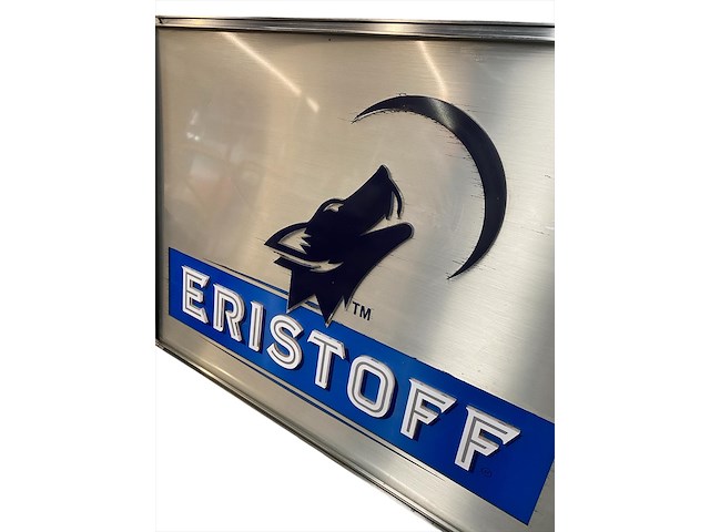 Eristoff - reclamebord - 66 x 50 cm. - afbeelding 2 van  2