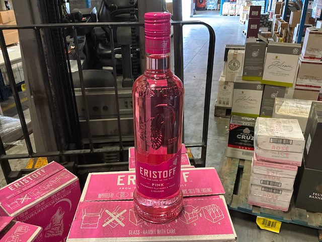 Eristoff pink vodka (60x) - afbeelding 1 van  2