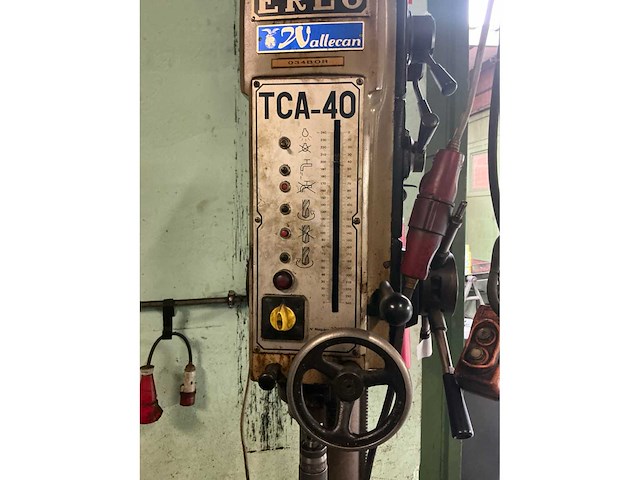 Erlo tca-40 kolomboormachine - afbeelding 5 van  9
