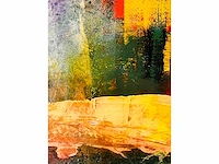 Ernst peter rade - origineel - abstracte stad - topwerk - afbeelding 10 van  12