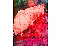 Ernst peter rade - origineel - abstracte stad - topwerk - afbeelding 12 van  12