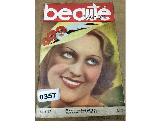 …erotica magazine 1934. - afbeelding 1 van  5
