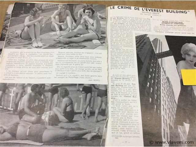 …erotica magazine 1934. - afbeelding 4 van  5