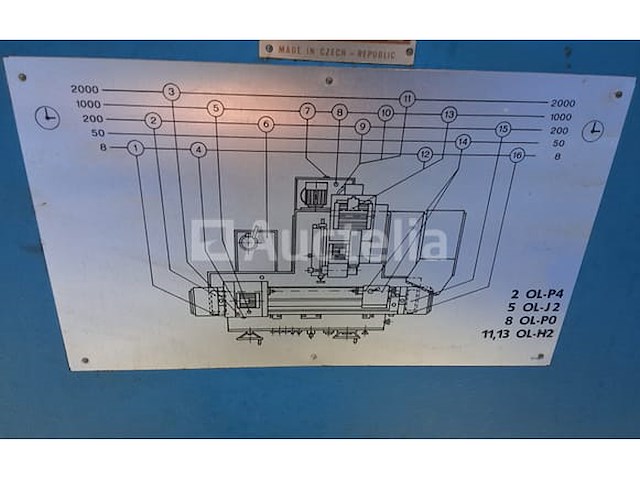 Erwin junker buaj 28 / 1000 cilindrische slijpmachine/ rondslijpmachine - afbeelding 9 van  26