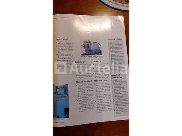 Erwin junker buaj 28 / 1000 cilindrische slijpmachine/ rondslijpmachine - afbeelding 17 van  26