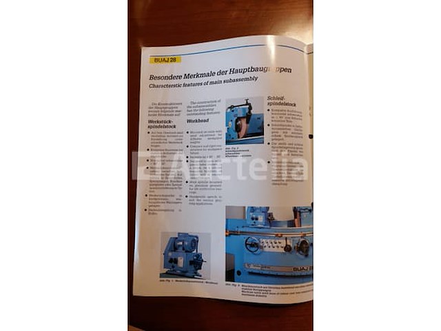 Erwin junker buaj 28 / 1000 cilindrische slijpmachine/ rondslijpmachine - afbeelding 19 van  26