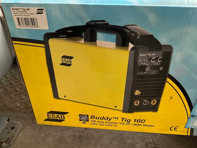 Esab buddy tig 160 lasapparaat - afbeelding 1 van  9
