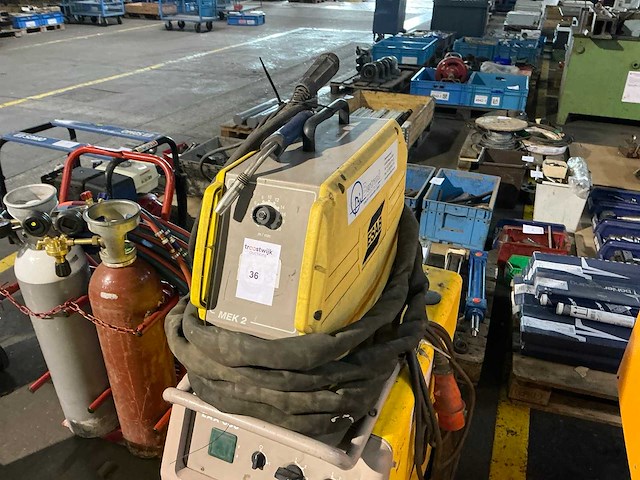 Esab lax 380 mig lasapparaat - afbeelding 2 van  8