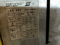 Esab lax 380 mig lasapparaat - afbeelding 8 van  8