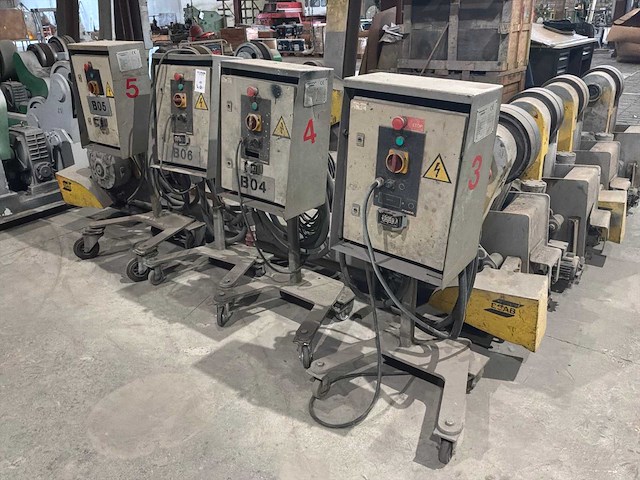 Esab manipulator tank rotator (4x) - afbeelding 2 van  3