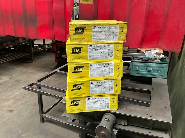 Esab ok aristorod 12.63 / 12.50 doos lasdraad (5x) - afbeelding 1 van  3