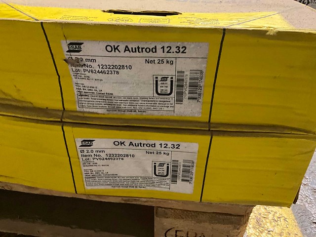 Esab ok autorod 12.32 lasbobijnen (9x) - afbeelding 2 van  5