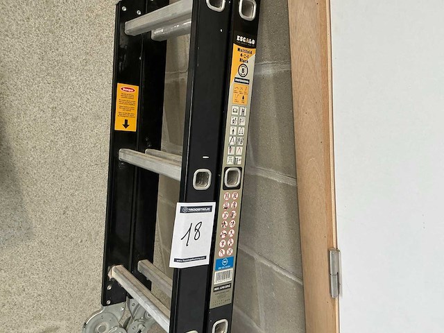 Escalo multifold vouwladder - afbeelding 3 van  3