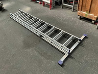 Escalo stabilo ii 3x9 schuifladder 3 delig - afbeelding 2 van  6