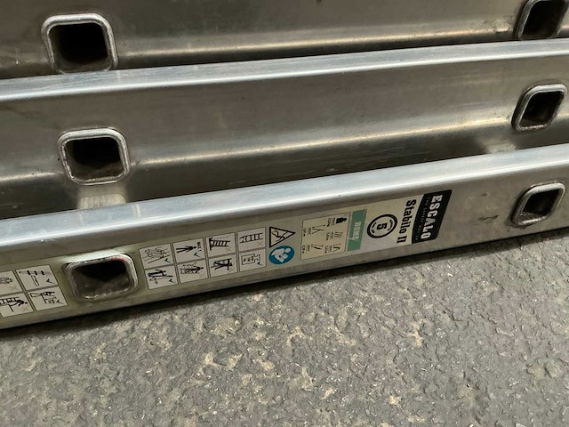 Escalo stabilo ii 3x9 schuifladder 3 delig - afbeelding 6 van  6
